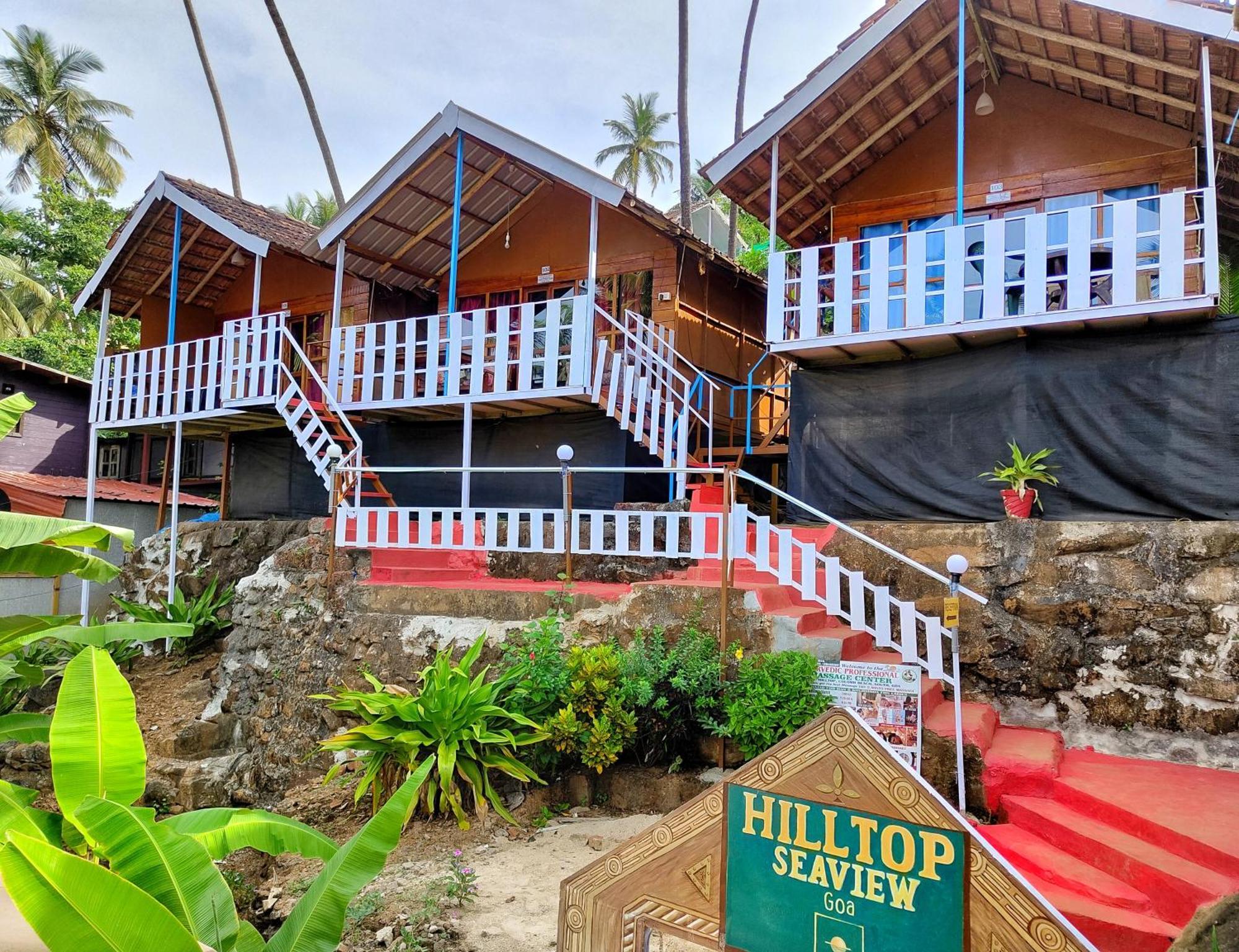 Hotel Hilltop Seaview Palolem Goa Exterior foto
