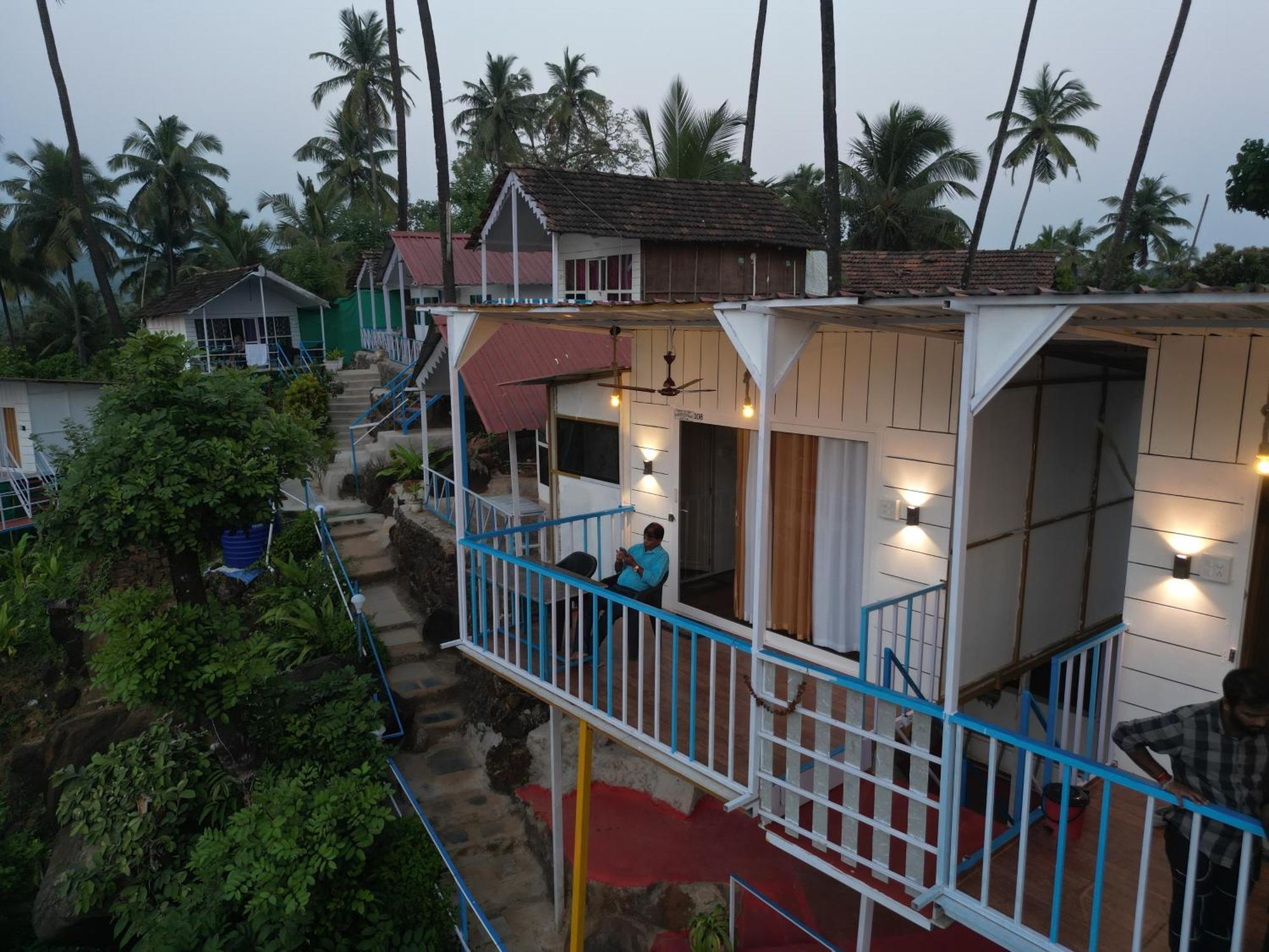 Hotel Hilltop Seaview Palolem Goa Exterior foto